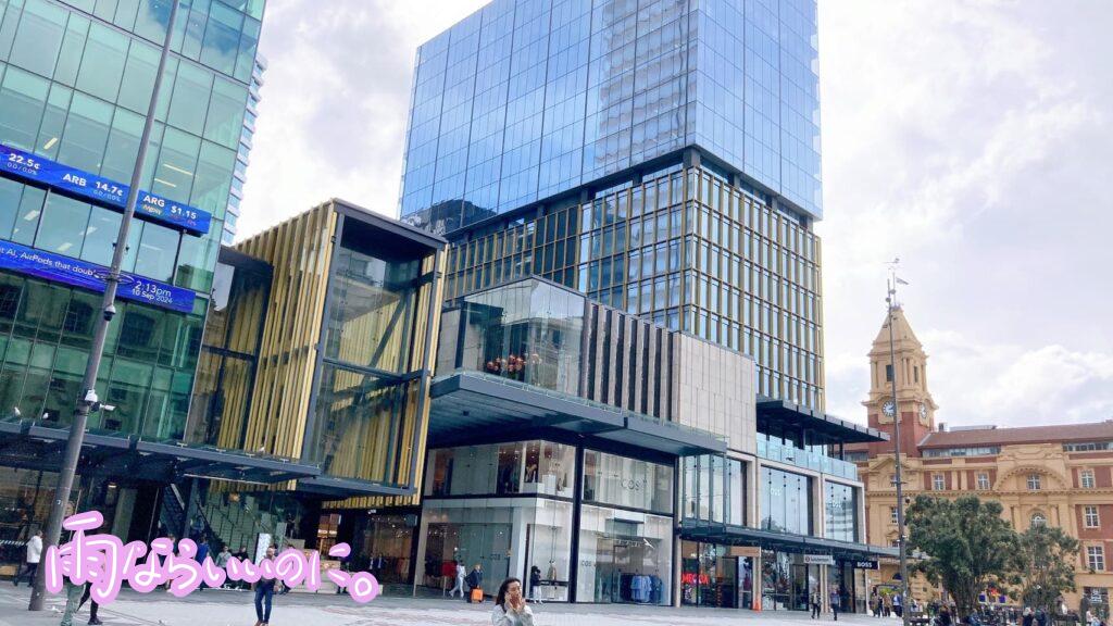 オークランドのコマーシャルベイ(MiU撮影)