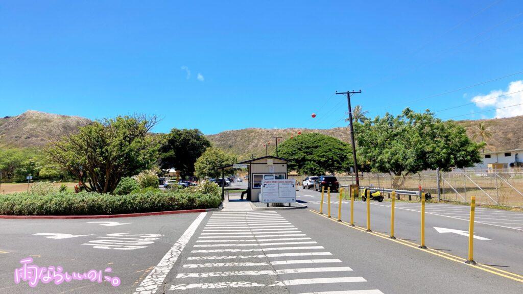 ハワイの道路(MiU撮影)
