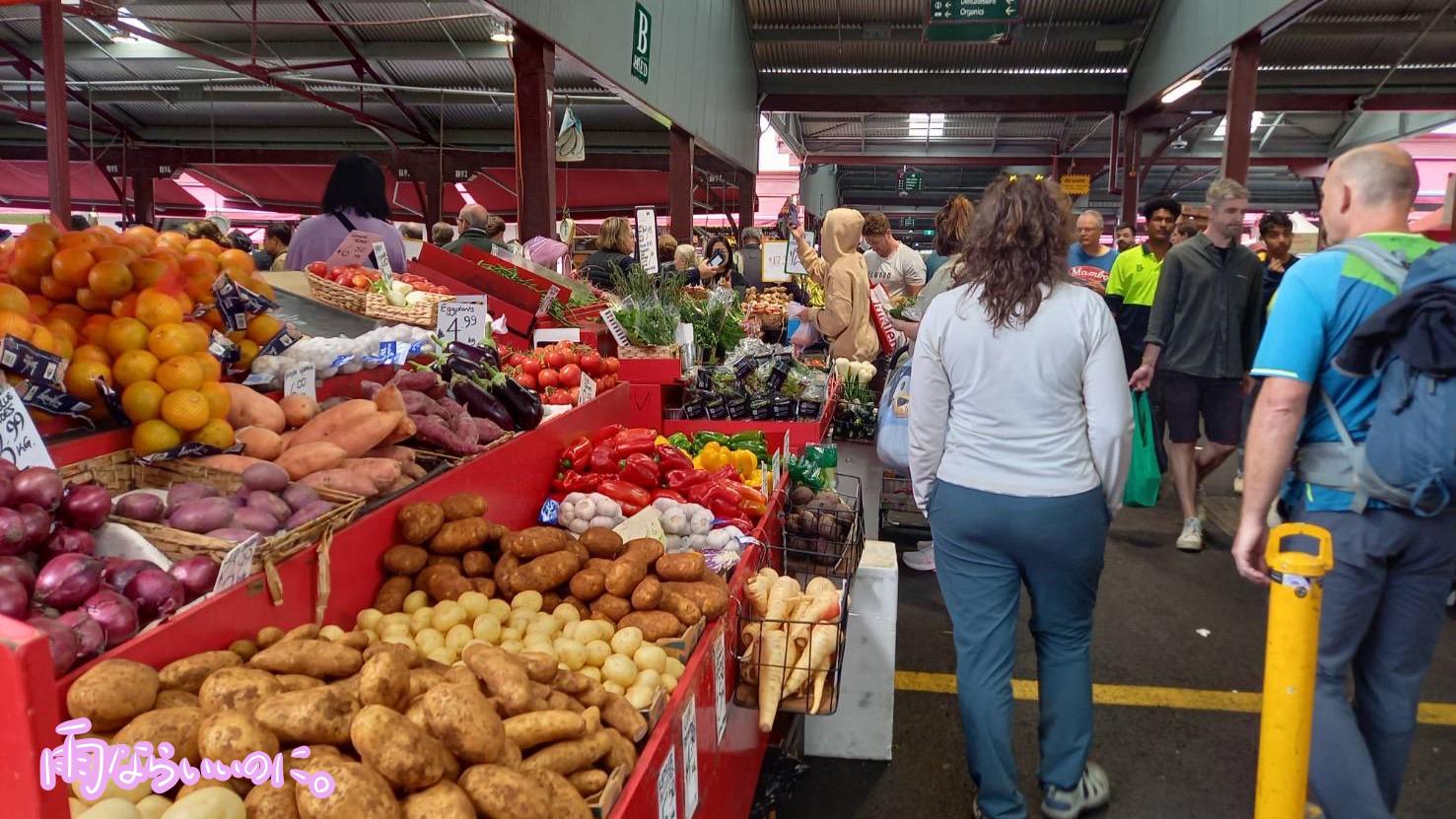 クイーンビクトリアマーケット(MiU撮影)