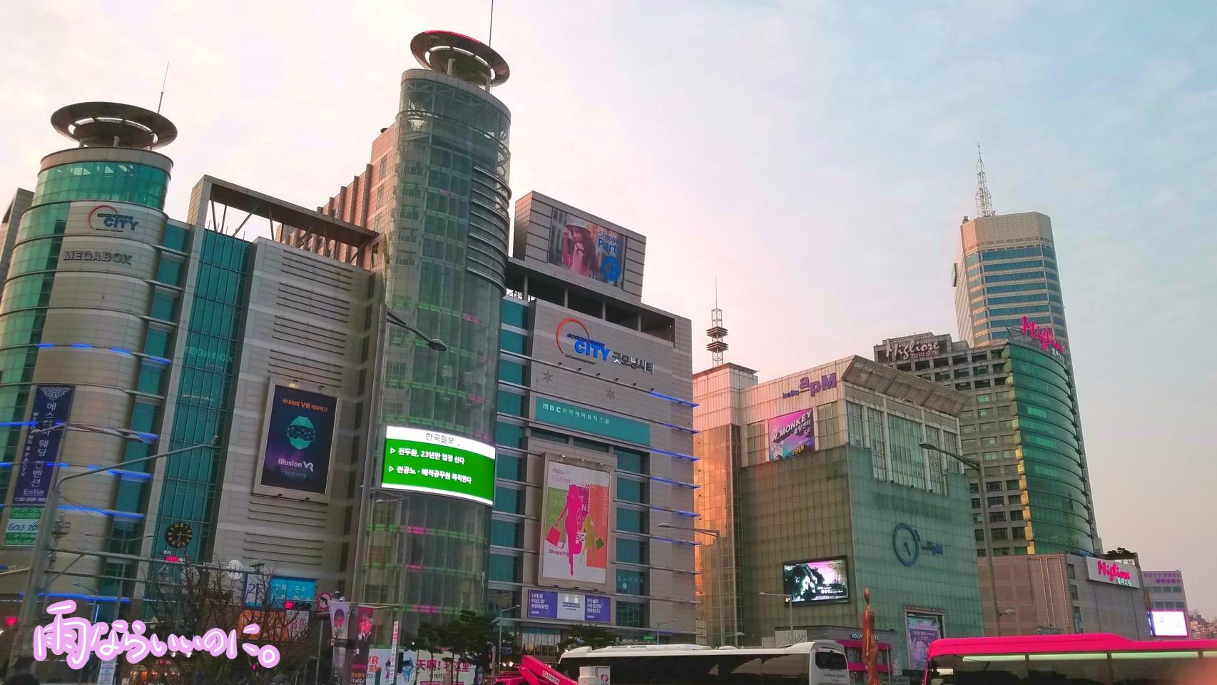 東大門市場の様子(MiU撮影)