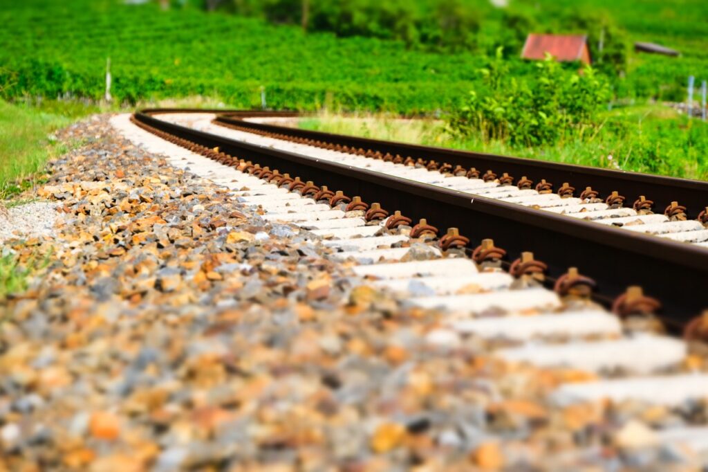 鉄道の線路のイメージ