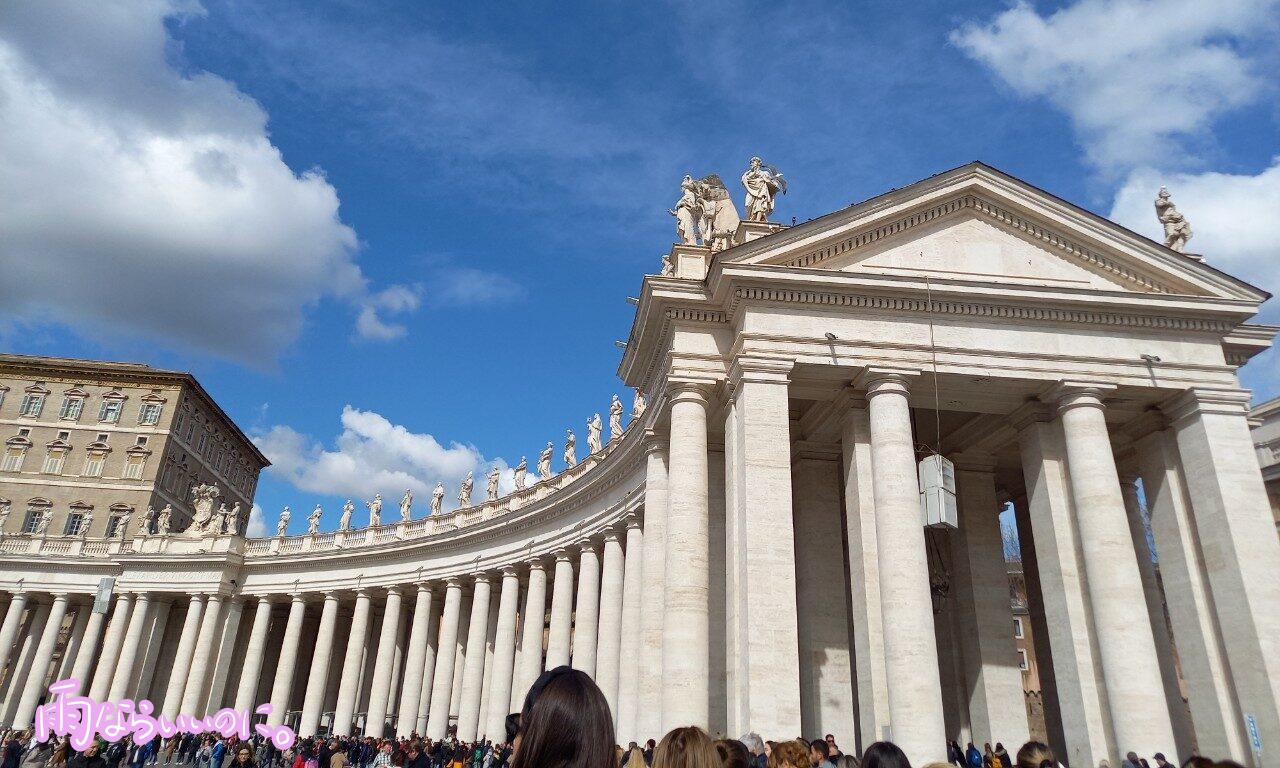 サンピエトロ大聖堂の外観(MiU撮影)