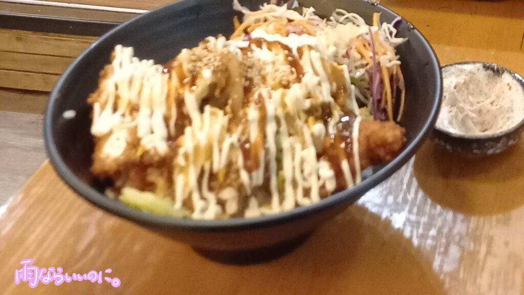 オークrランドで食べた和風丼（MiU撮影）