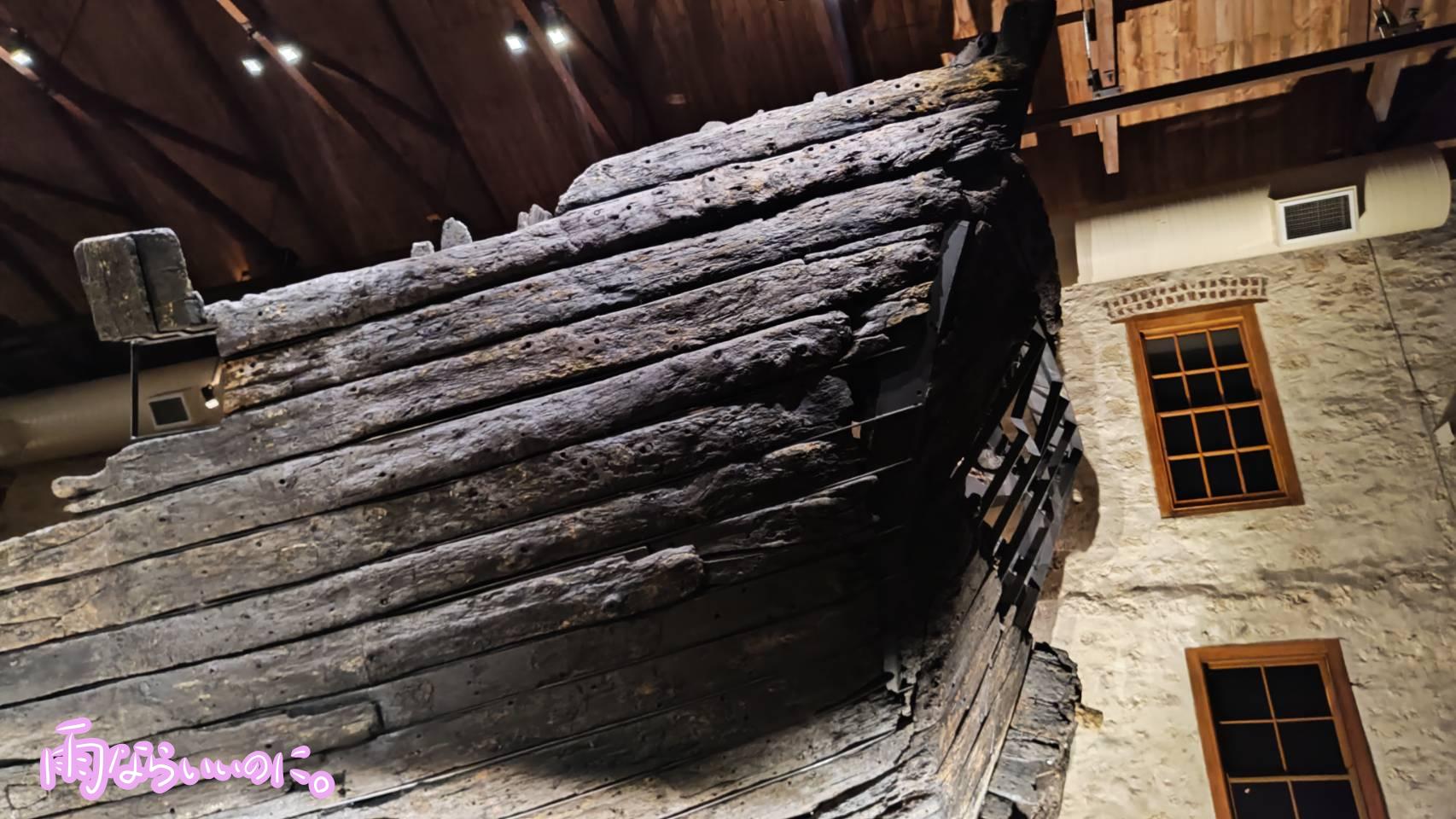 バタビア号の展示(MiU撮影)